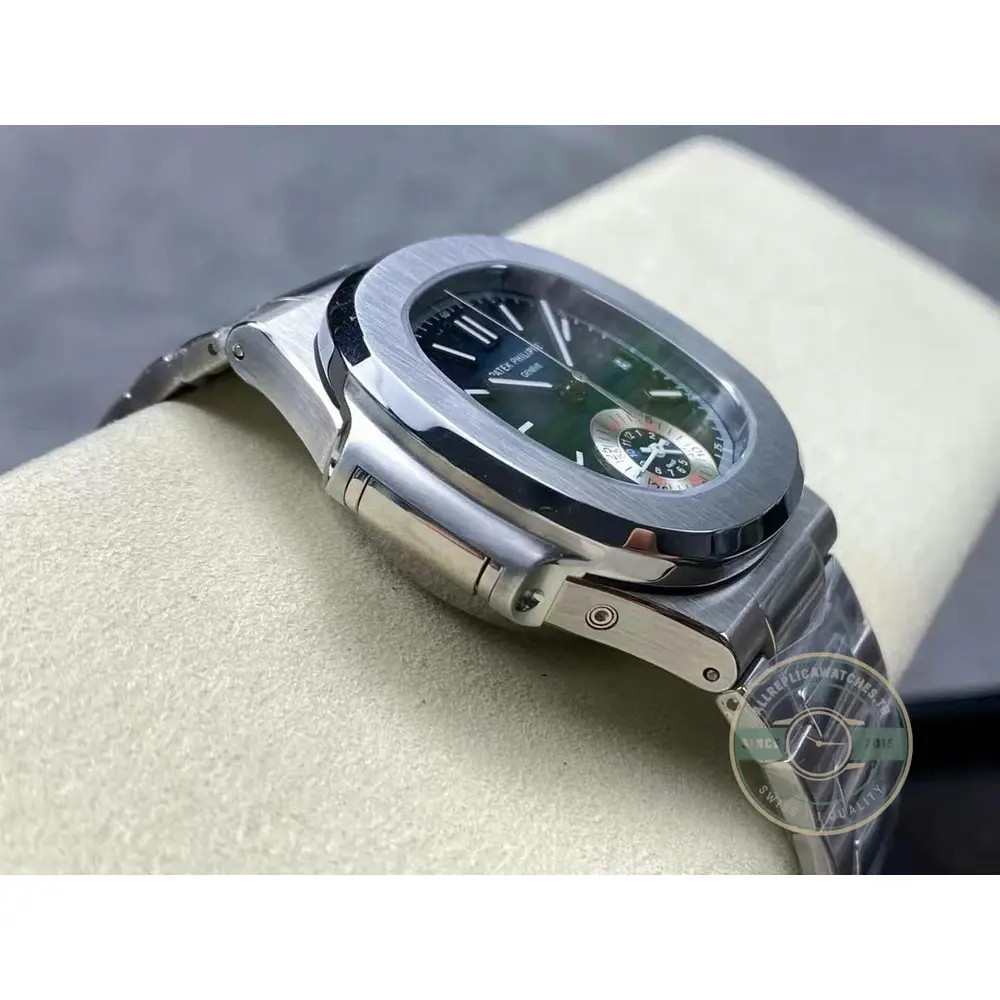 Replica Nautilus 5980/1A-015 Patek Philippe 40 mm, Stainless Steel, Dark Blue Dial - Image 6