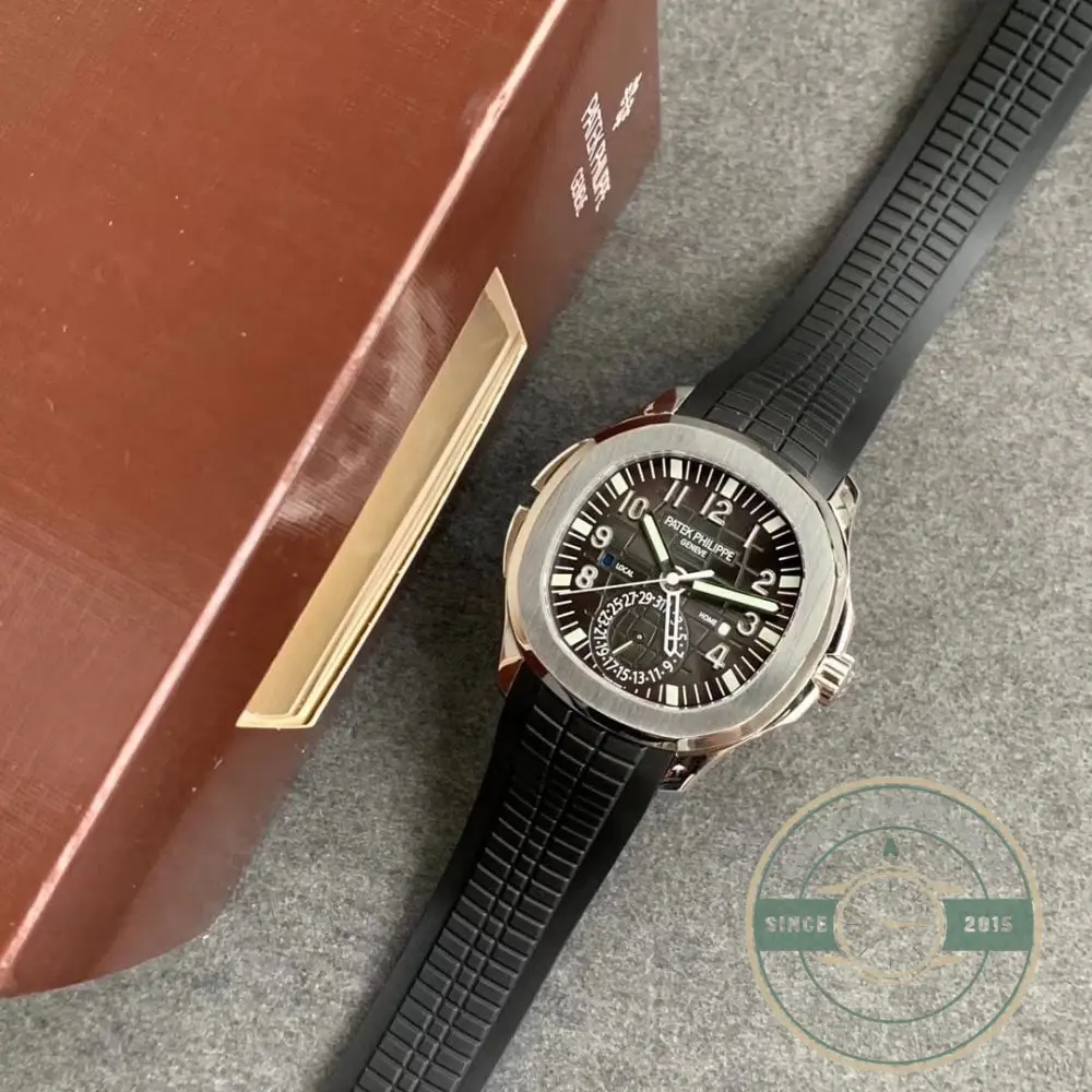 Replica Aquanaut 5164A-001 Patek Philippe Travel Time 40.8 mm, Steel, 5164A - Image 2