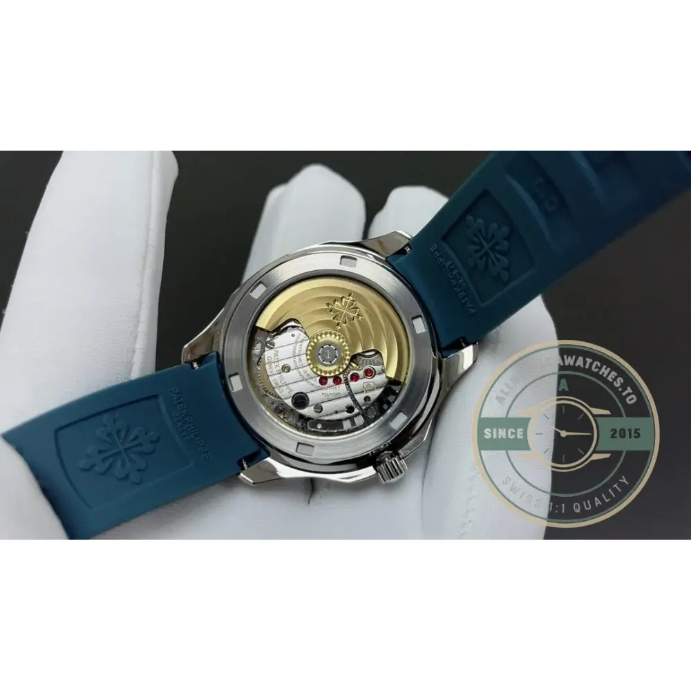 Replica Aquanaut 5267/200A-011 Patek Philippe Luce 38.8 mm, Steel, Dark Blue Dial - Image 7