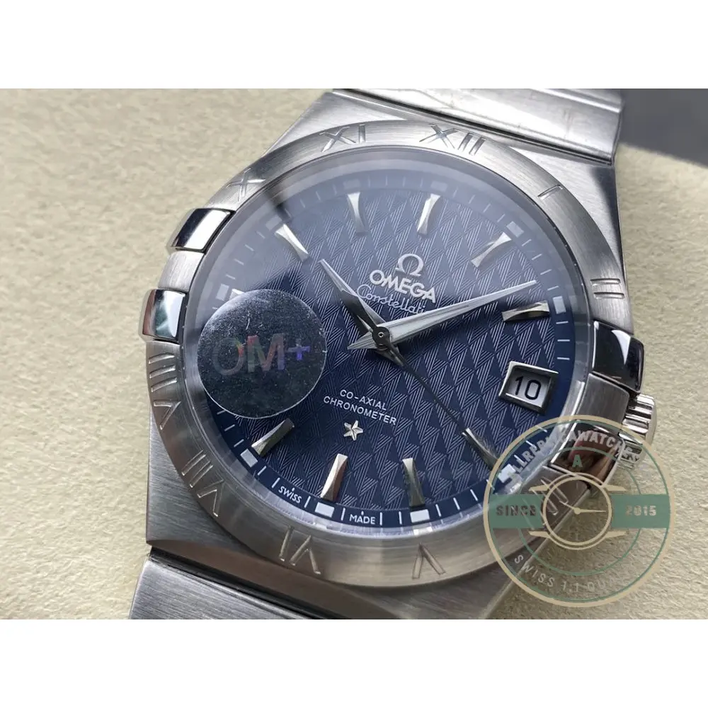 Replica Omega Constellation Blue Dial 38mm 123.10.38.21.03.001 - Image 2