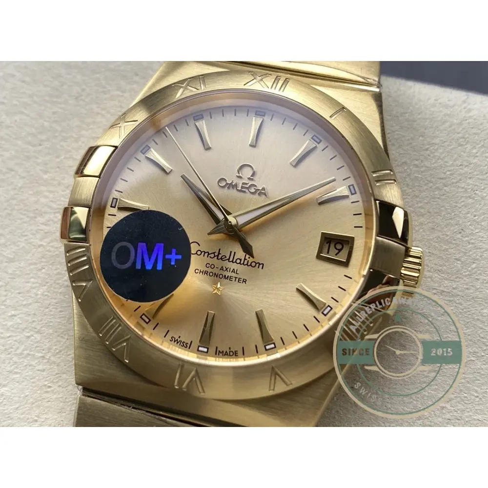 Replica Omega Constellation Full Gold 38mm 123.50.38.21.08.001 - Image 3