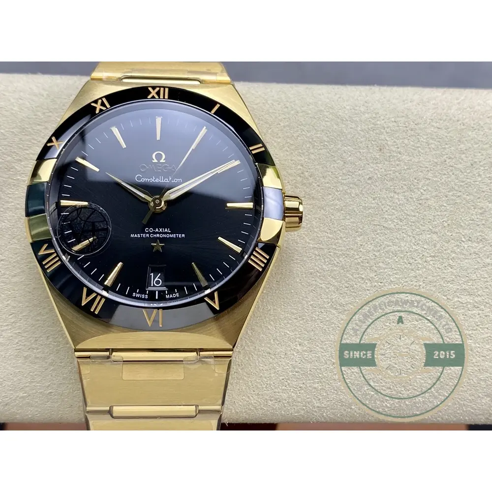Replica Omega Constellation Gold, Black Dial 41mm 131.63.41.21.01.001 - Image 3