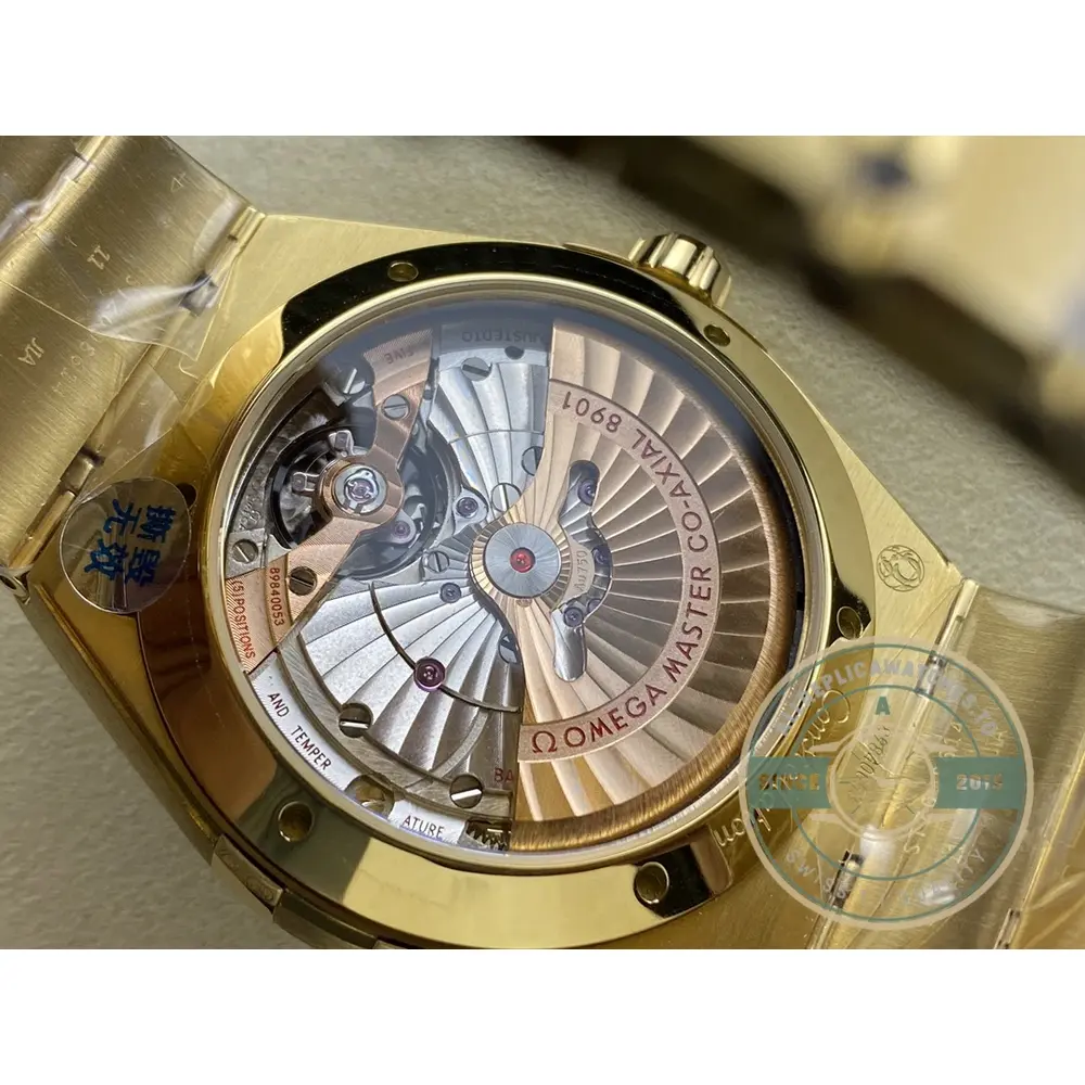 Replica Omega Constellation Gold, Black Dial 41mm 131.63.41.21.01.001 - Image 4