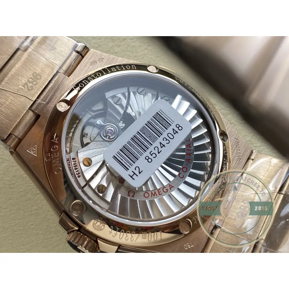 Replica Omega Constellation Rose Gold, White 38mm 123.50.38.21.02.001 - Image 6