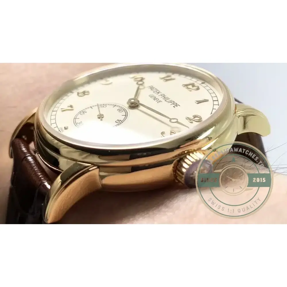 Replica Patek Philippe 5078 40 mm, Yellow Gold Plated - Image 6