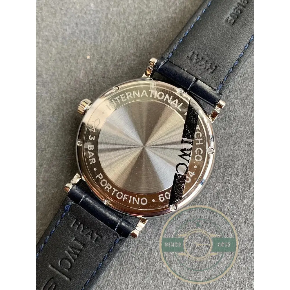 Replica Portofino Automatic Moon Phase 40mm Blue Dial IW459402 - Image 4