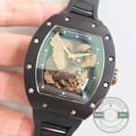 Replica Richard Mille 023 Rose Gold Eagle Skeleton Dial - Image 8