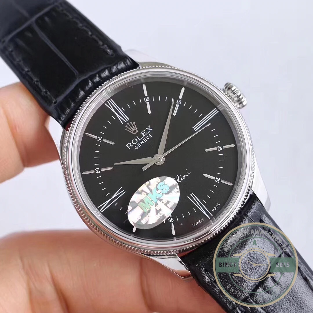 Replica Rolex Cellini Time 39mm 50509.006 Black Dial - Image 2