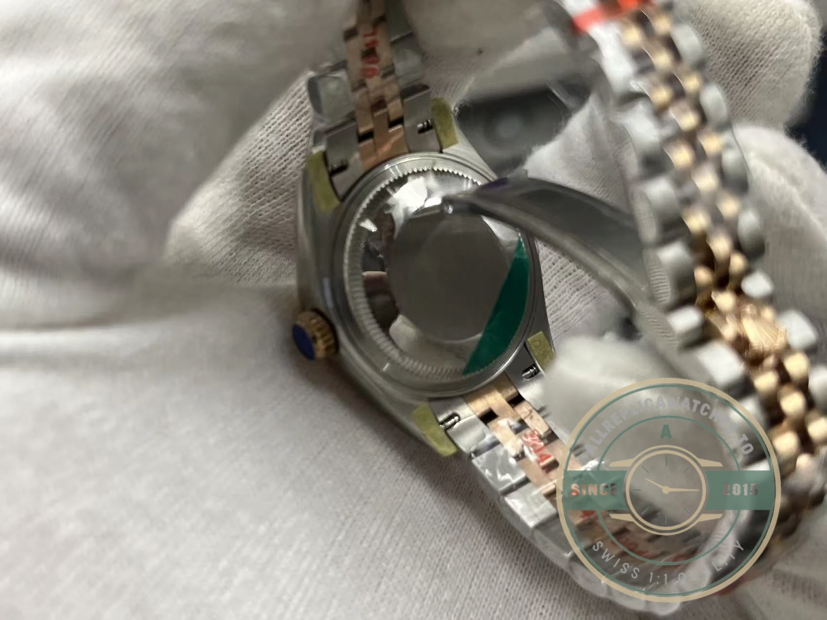 Replica Rolex Datejust 279171 Mother of Pearl 28mm Dial on Jubilee - Image 8