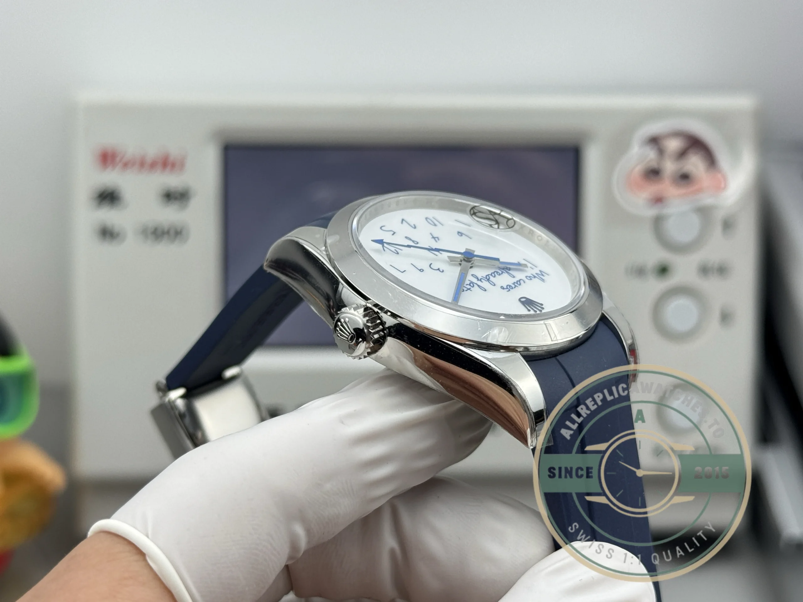 Replica Rolex Datejust 41mm 116300 Who Cares I'm Already Late - Image 7