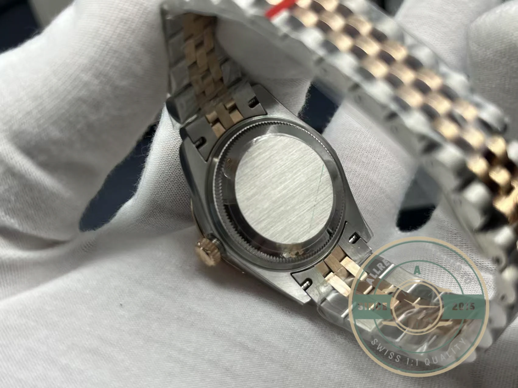 Replica Rolex Datejust Rose Gold Pink Dial 31mm 278271 - Image 5