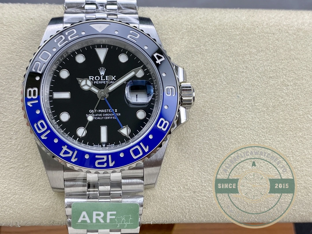 Replica Rolex GMT-Master II 40mm Dial Black 126710 - Image 2