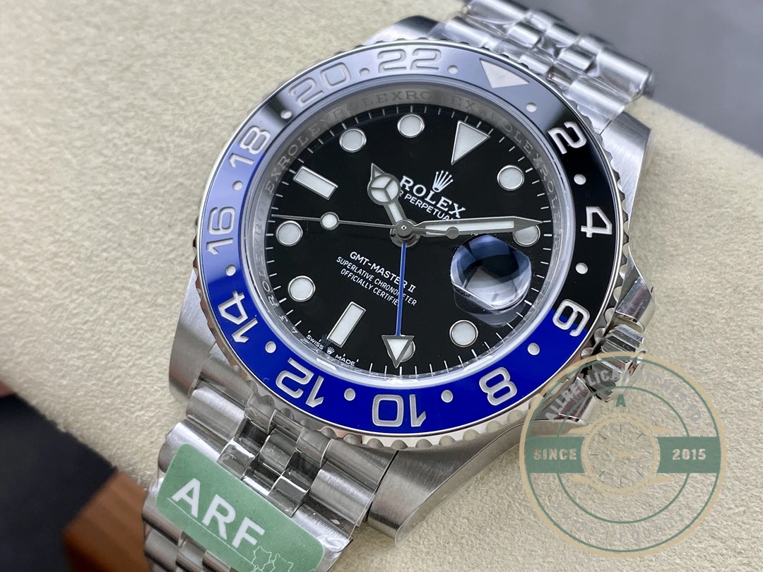Replica Rolex GMT-Master II 40mm Dial Black 126710 - Image 6