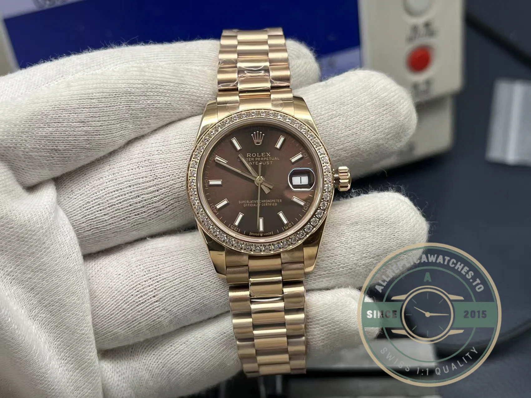 Replica Rolex Lady-Datejust 31mm Dial 279135RBR - Image 2