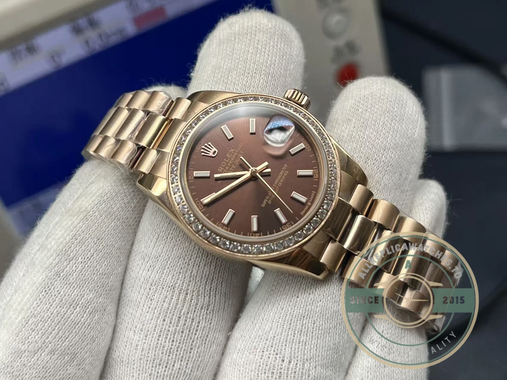 Replica Rolex Lady-Datejust 31mm Dial 279135RBR - Image 7