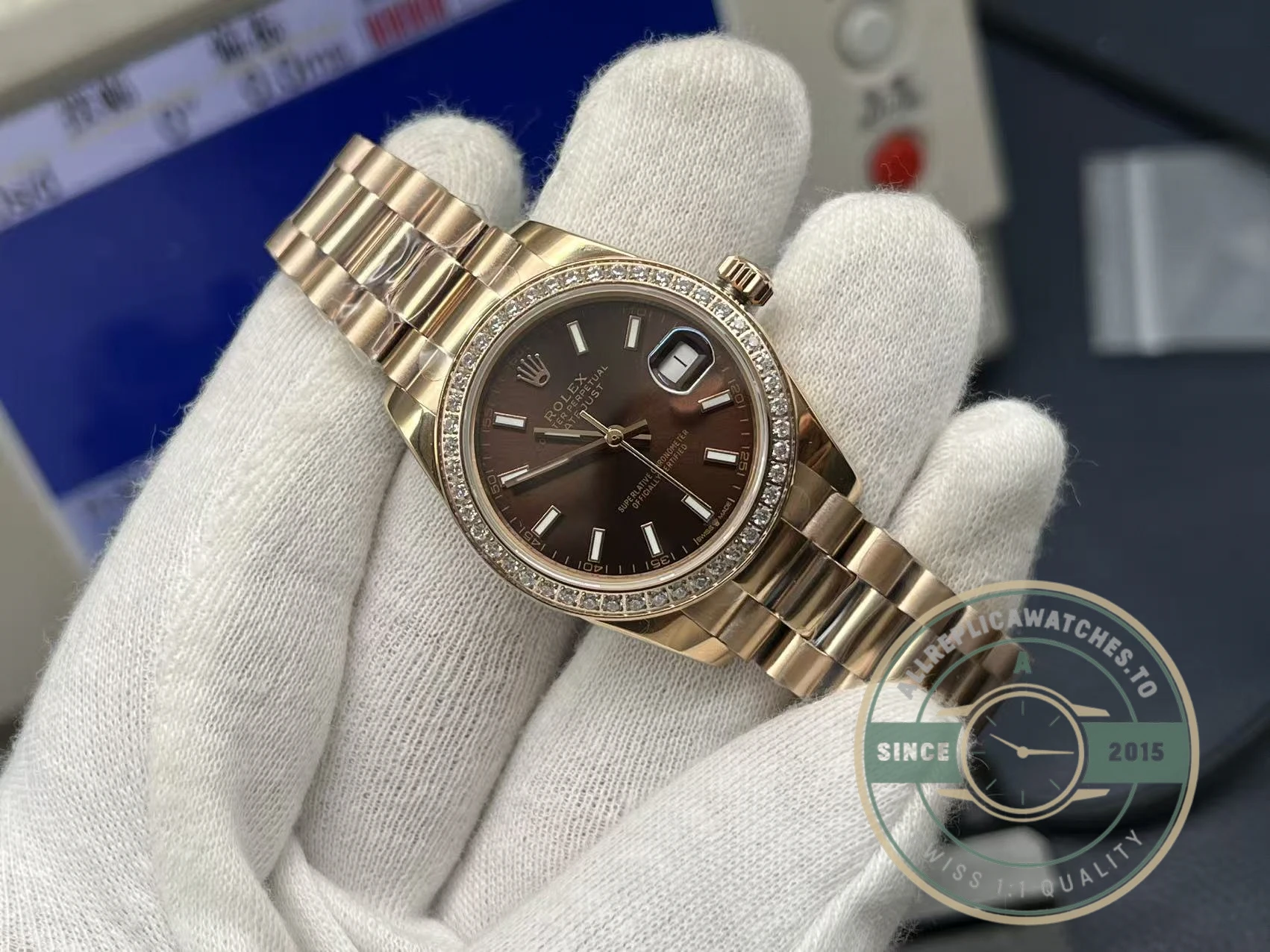 Replica Rolex Lady-Datejust 31mm Dial 279135RBR - Image 5