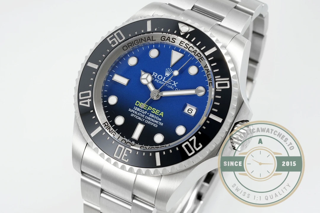 Replica Rolex Sea-Dweller Deepsea 44 mm 126660 Blue - Image 3