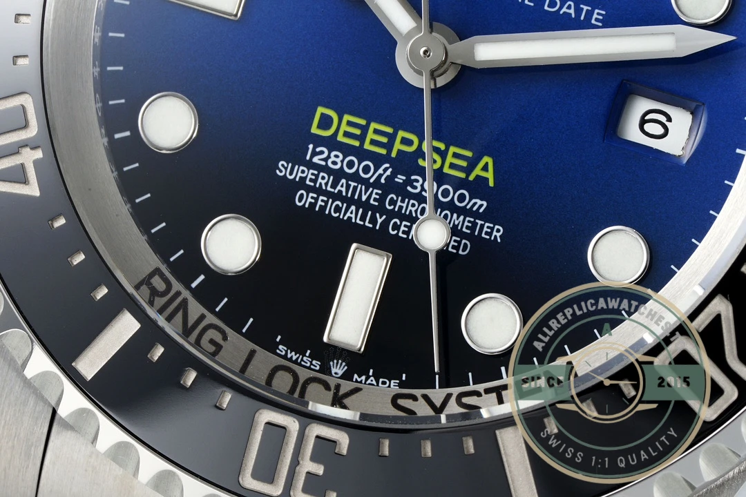 Replica Rolex Sea-Dweller Deepsea 44 mm 126660 Blue - Image 2