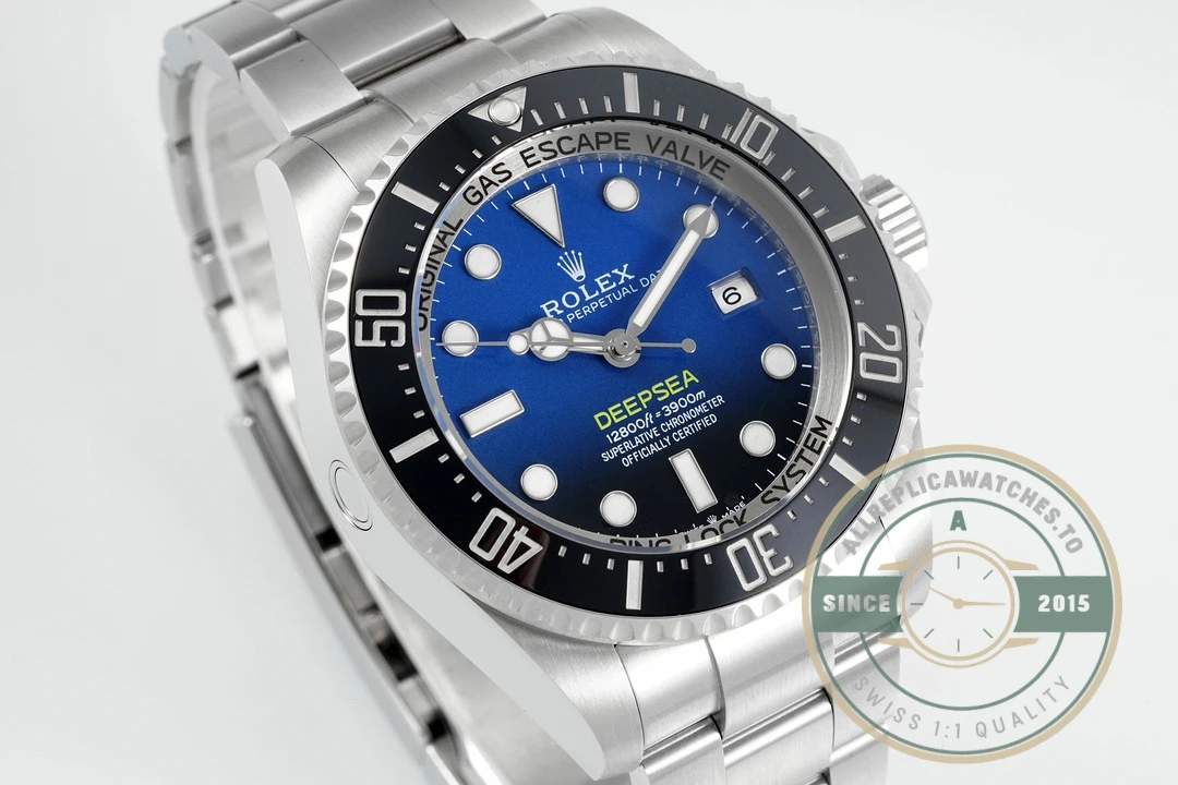 Replica Rolex Sea-Dweller Deepsea 44 mm 126660 Blue - Image 6