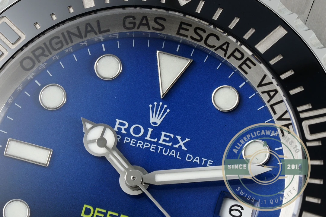 Replica Rolex Sea-Dweller Deepsea 44 mm 126660 Blue - Image 4