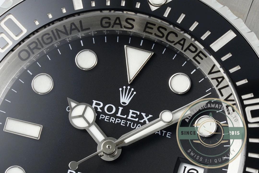 Replica Rolex Sea-Dweller Deepsea Black Dial 44mm 116660 - Image 8