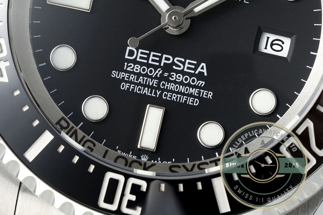 Replica Rolex Sea-Dweller Deepsea Black Dial 44mm 116660 - Image 5