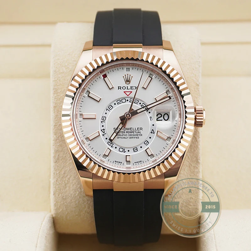Replica Rolex Sky-Dweller 326235 42mm White Dial - Image 2