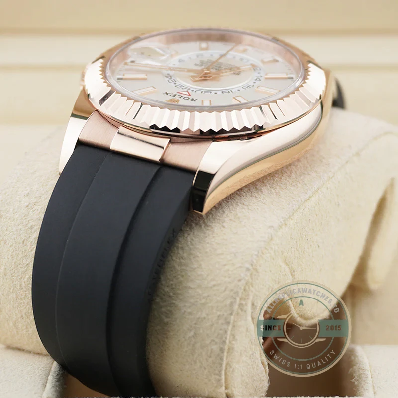 Replica Rolex Sky-Dweller 326235 42mm White Dial - Image 6