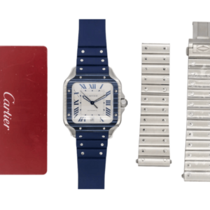 Cartier Santos Rubber Strap