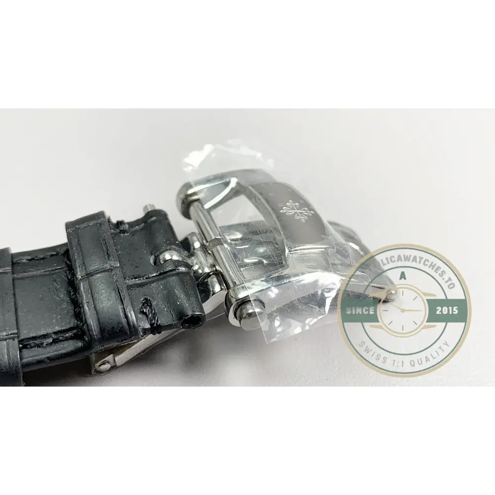 Super Clone Patek Philippe 5104P White Gold Skeleton Tourbillon - Image 5