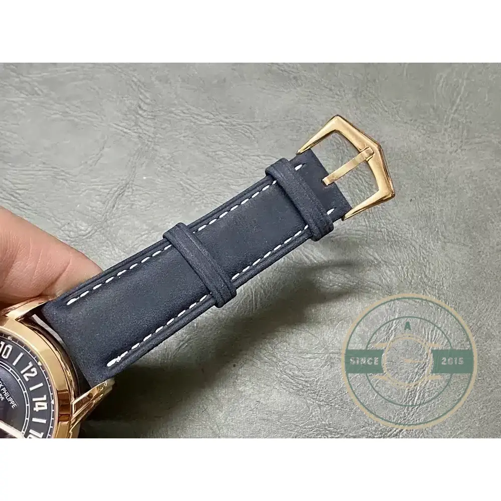 Super Clone Complications 5224R-001 Patek Philippe 24-HOUR DISPLAY, TRAVEL TIME. 42 mm, Rose Gold - Image 8