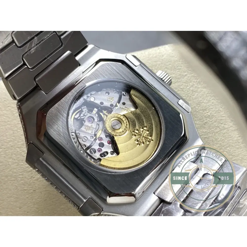 Super Clone Cubitus 5821/1AR Patek Philippe 45 mm Blue Dial, Diamond - Image 8