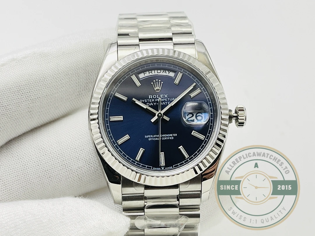 Super Clone Day-date 40mm Blue Dial 228239AF - Image 8