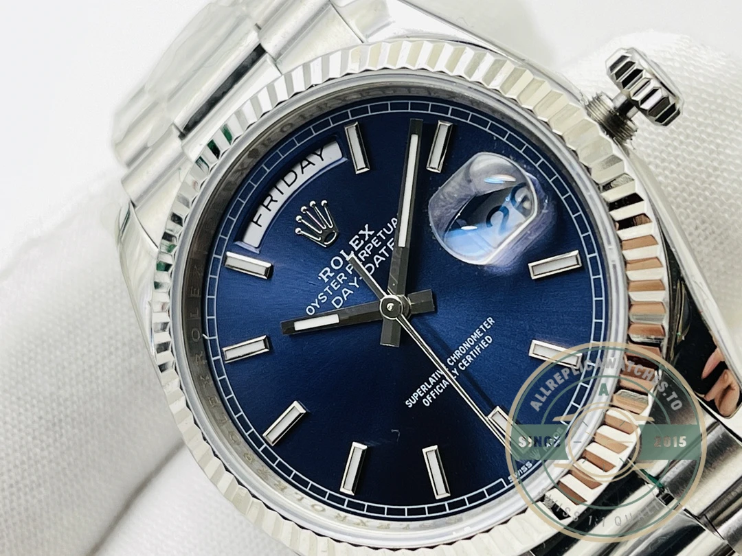Super Clone Day-date 40mm Blue Dial 228239AF - Image 6