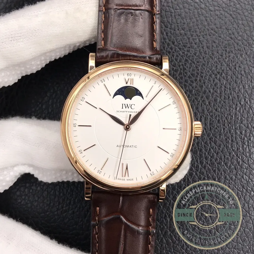 Super Clone IWC Portofino Rose Gold IW459403 - Image 5