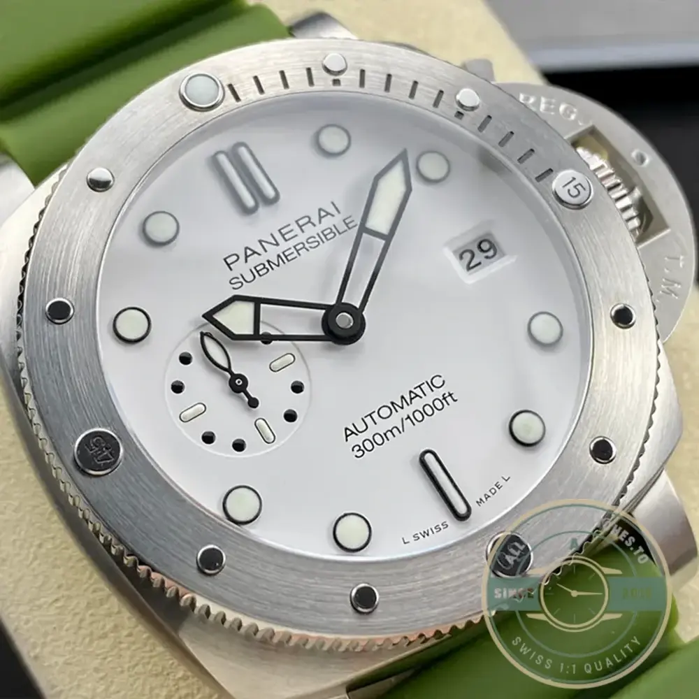 Super Clone Panerai PAM 1226 Submersible QuarantaQuattro Bianco 44mm - Image 3