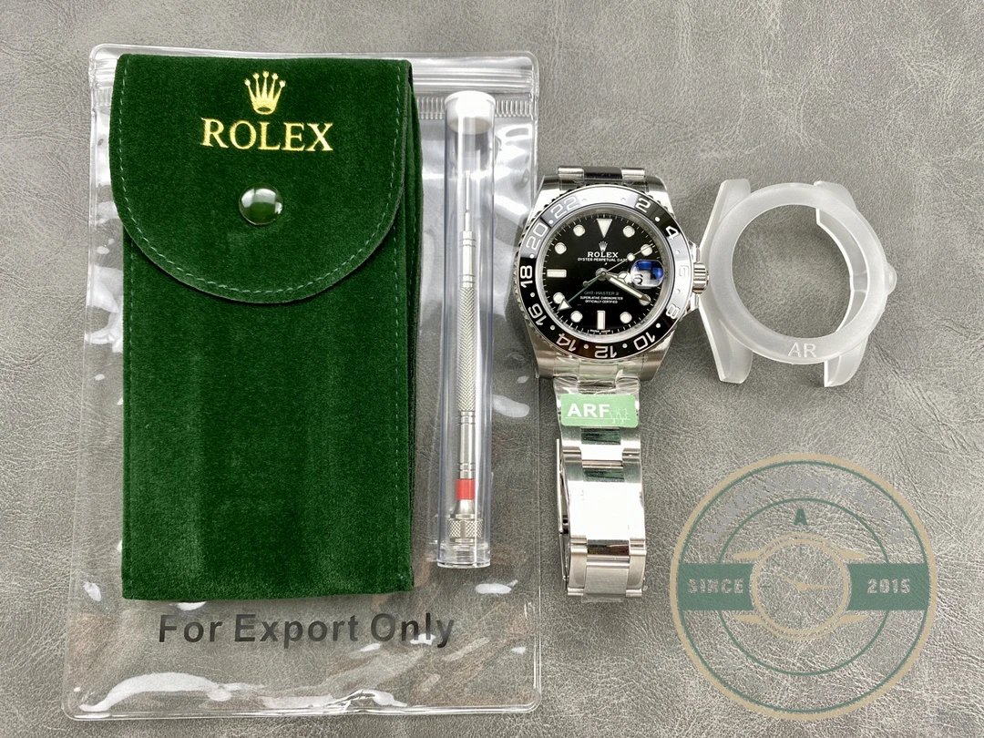 Super Clone Rolex GMT-Master II Bruce Wayne 126710GRNR Jubilee - Image 6