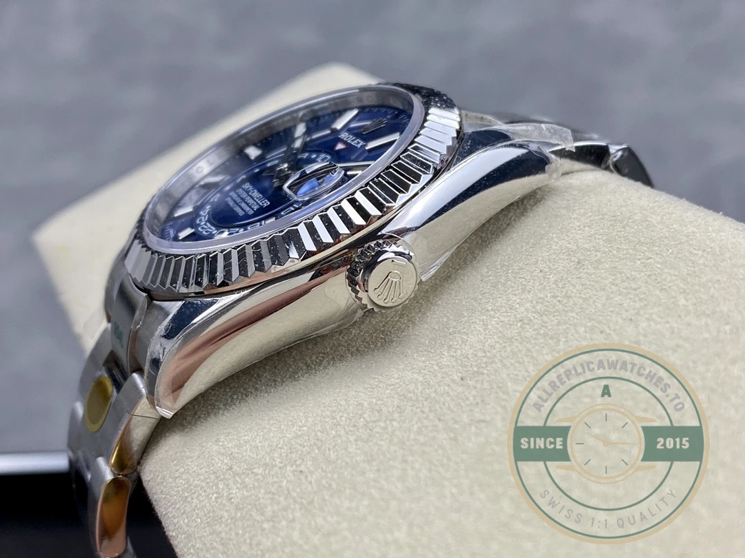 Super Clone Rolex Sky-Dweller 326934 42mm Blue Dial Oyster - Image 7
