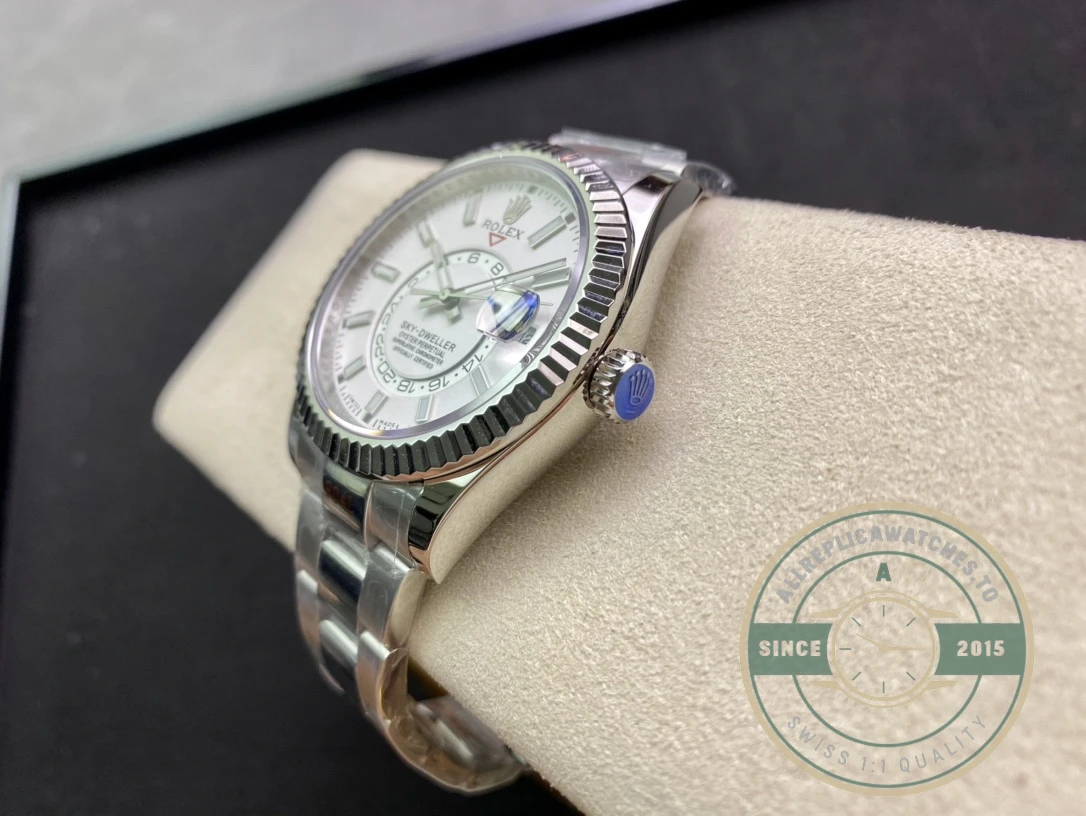 Super Clone Rolex Sky-Dweller 326938 42mm White Dial - Image 2