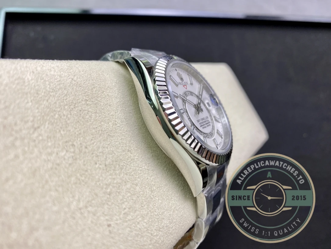 Super Clone Rolex Sky-Dweller 326938 42mm White Dial - Image 5