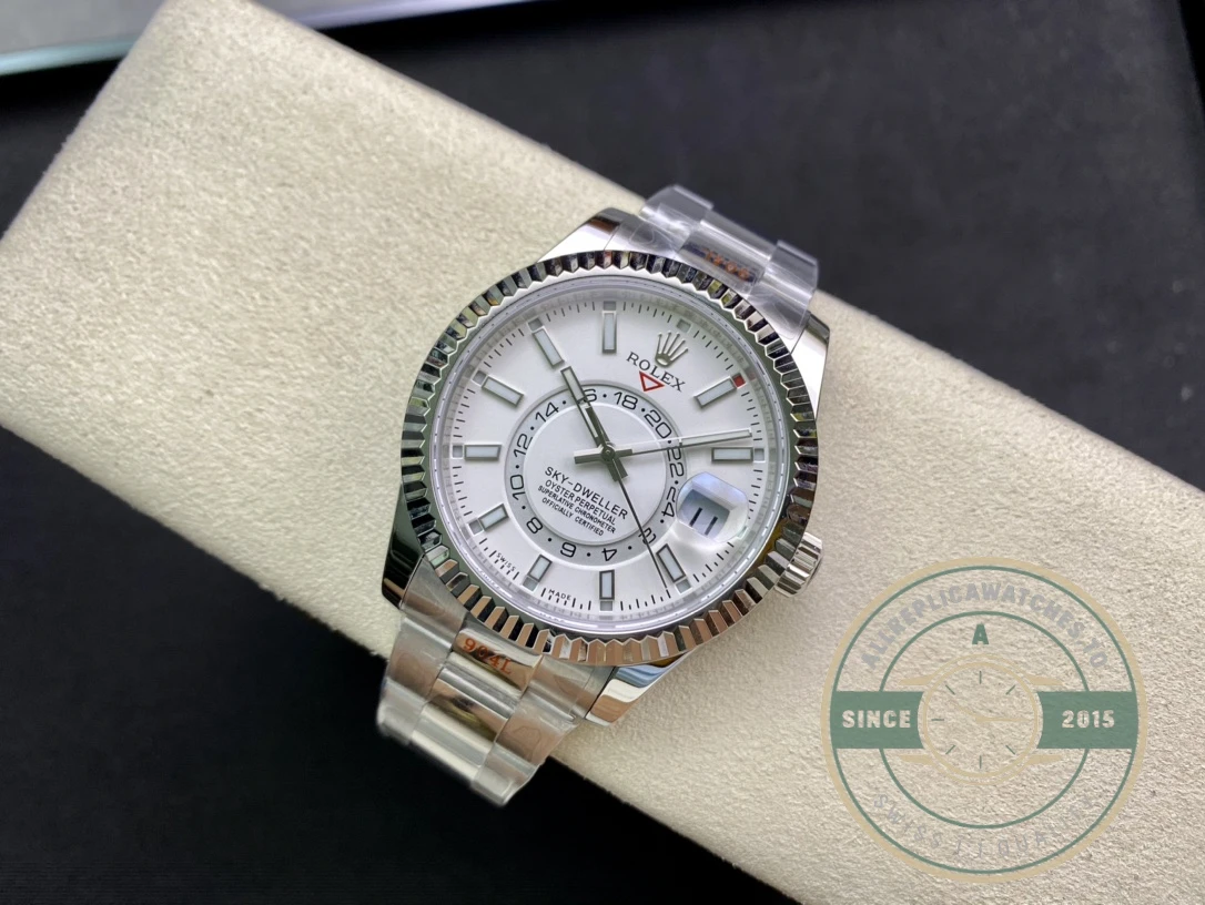 Super Clone Rolex Sky-Dweller 326938 42mm White Dial - Image 4