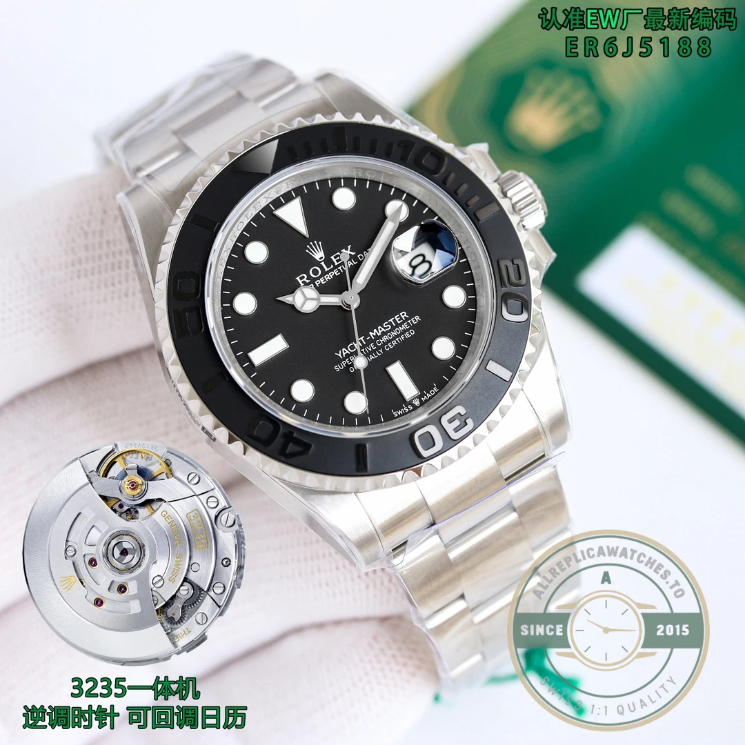 Super Clone Rolex Yacht-Master series m226627-0001 42mm titanium - Image 3
