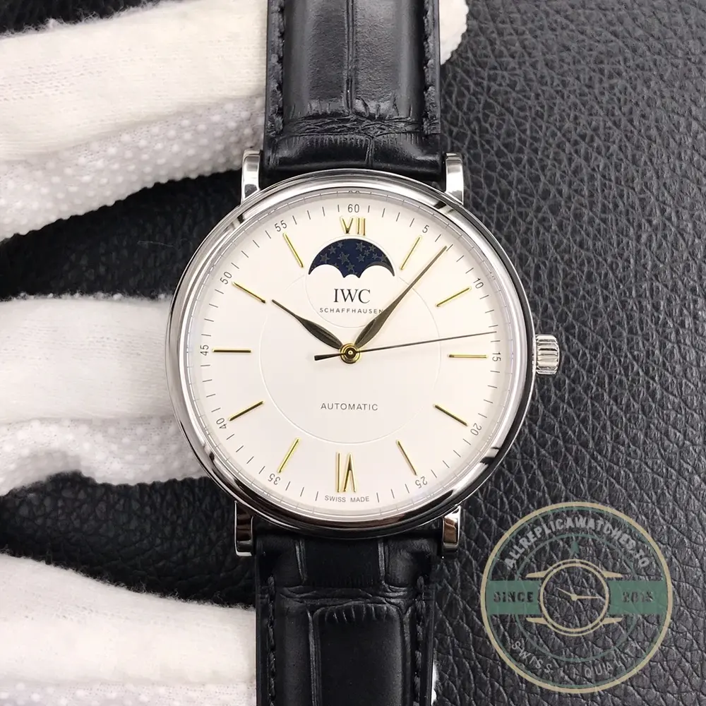 Swiss Replica IWC Schaffhausen Portofino Silver 40mm IW459401 - Image 6
