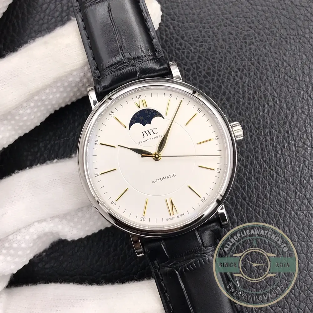 Swiss Replica IWC Schaffhausen Portofino Silver 40mm IW459401 - Image 5