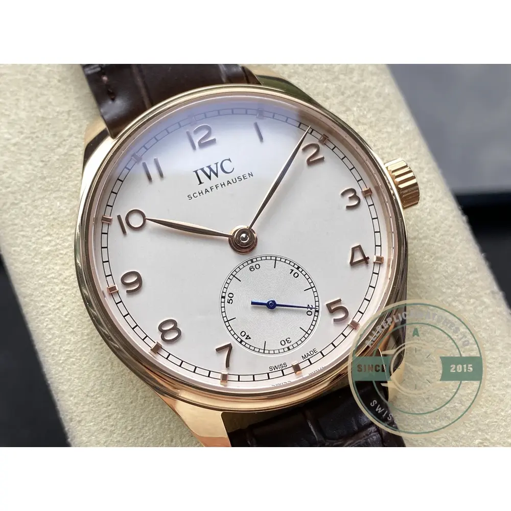 Swiss Replica IWC Schaffhausen Portuguese Rose Gold 44mm IW545409 - Image 2