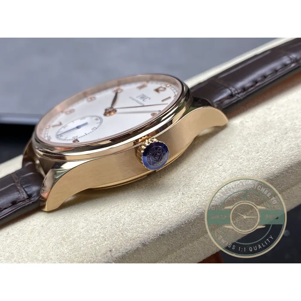 Swiss Replica IWC Schaffhausen Portuguese Rose Gold 44mm IW545409 - Image 7
