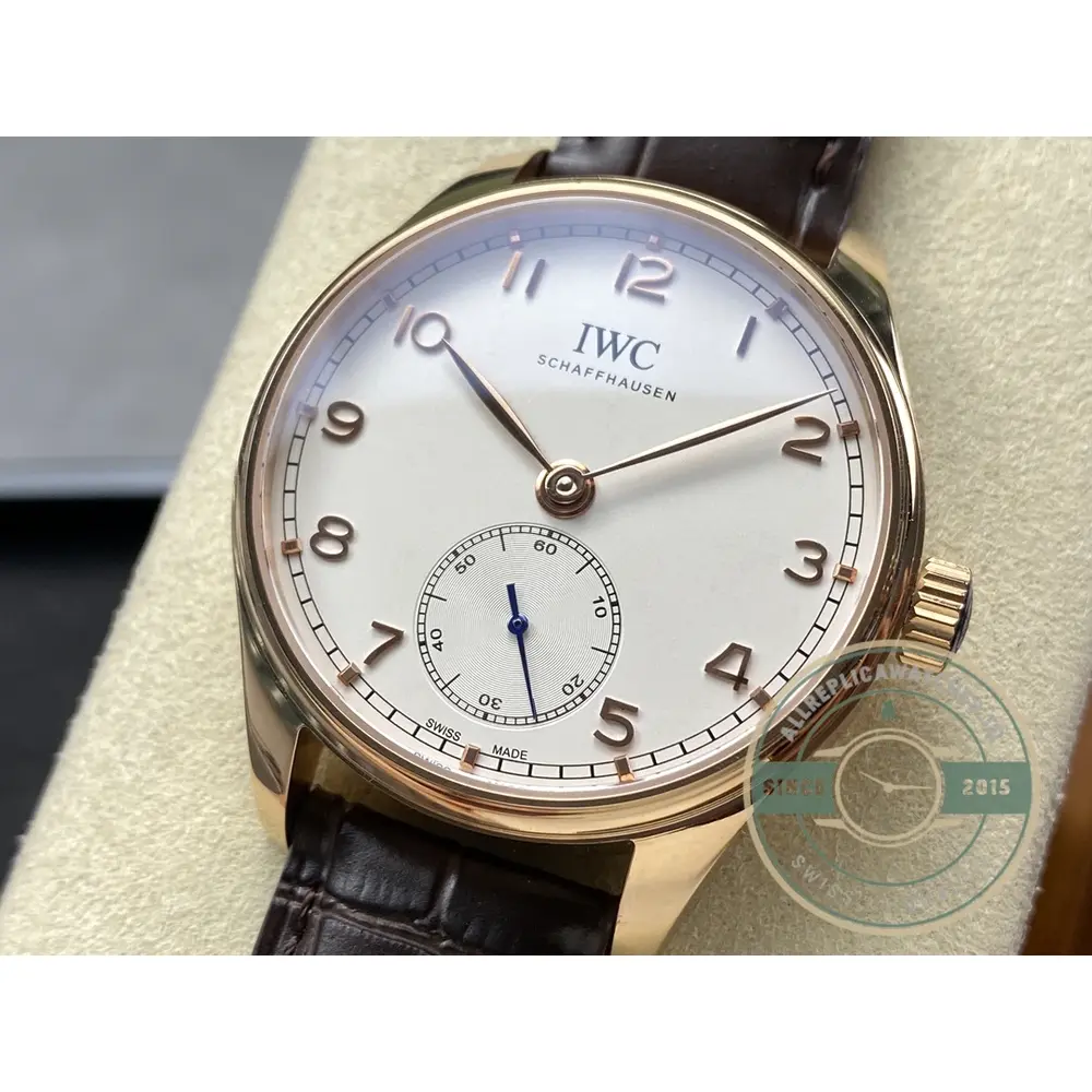 Swiss Replica IWC Schaffhausen Portuguese Rose Gold 44mm IW545409 - Image 6
