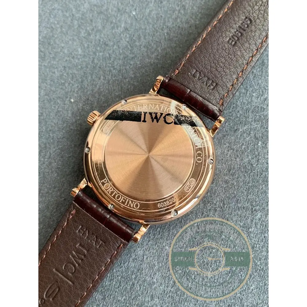 Swiss Replica IWC Portofino Moon Phase Rose Gold IW459403 - Image 8