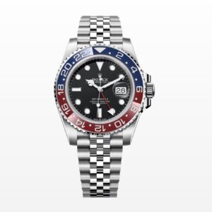 Replica Rolex GMT-Master II 40mm Dial Black 126710BLRO Jubilee "Pepsi"