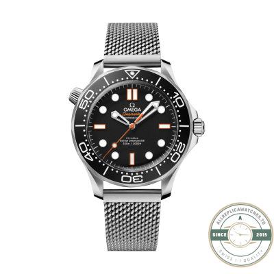 Steel, orange printing Omega Seamaster 007 replica